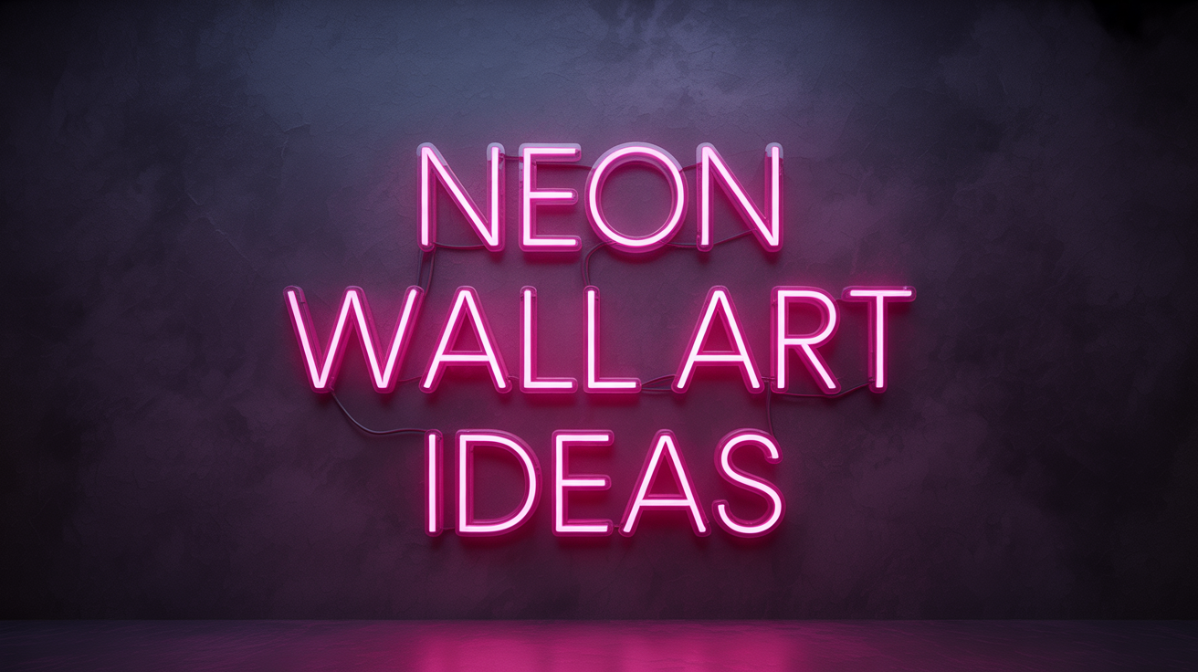 10 Neon Wall Art Ideas to Brighten Your Home in Style Image