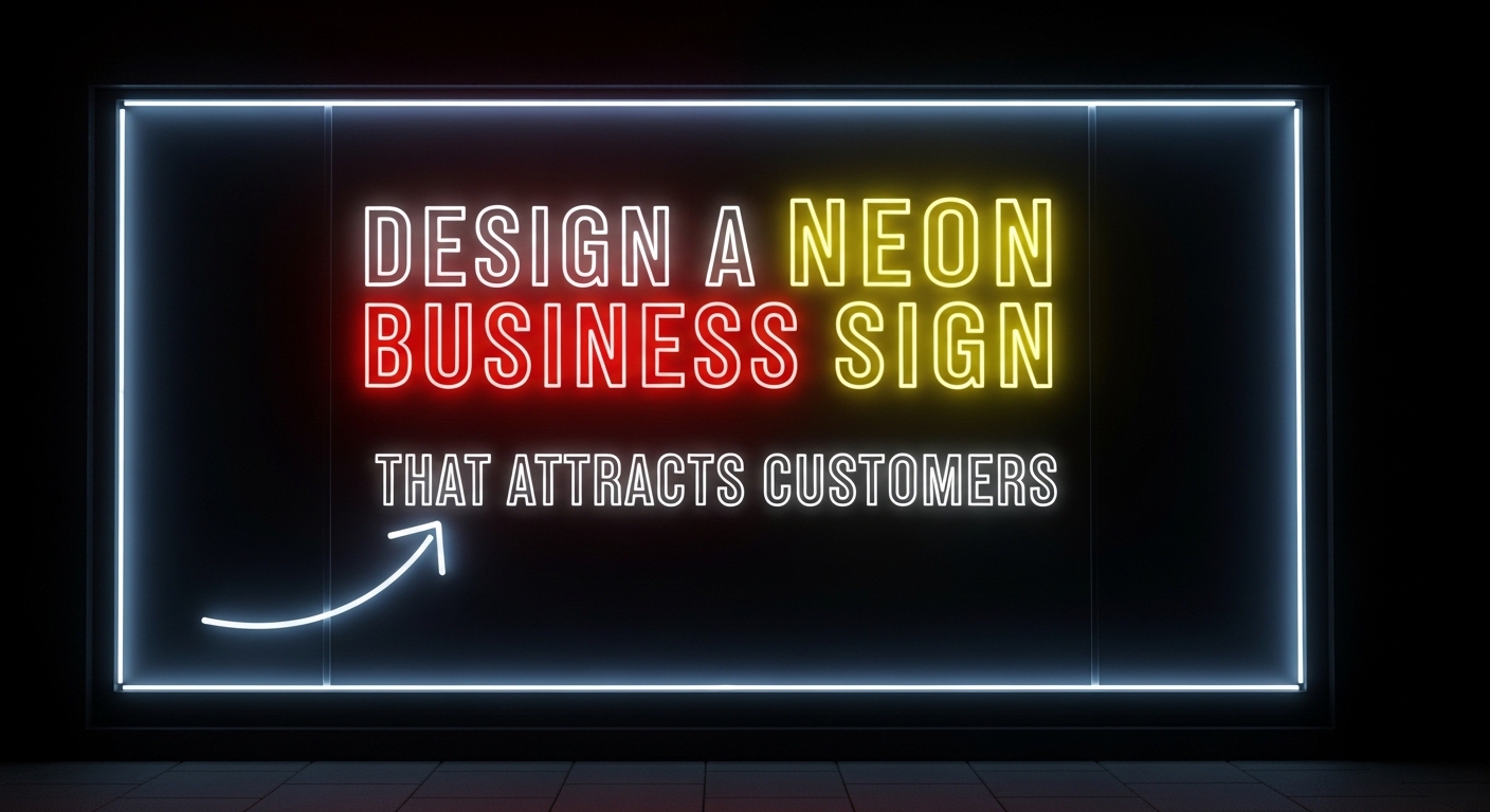 How to Design Neon Business Signs That Attract Customers Image