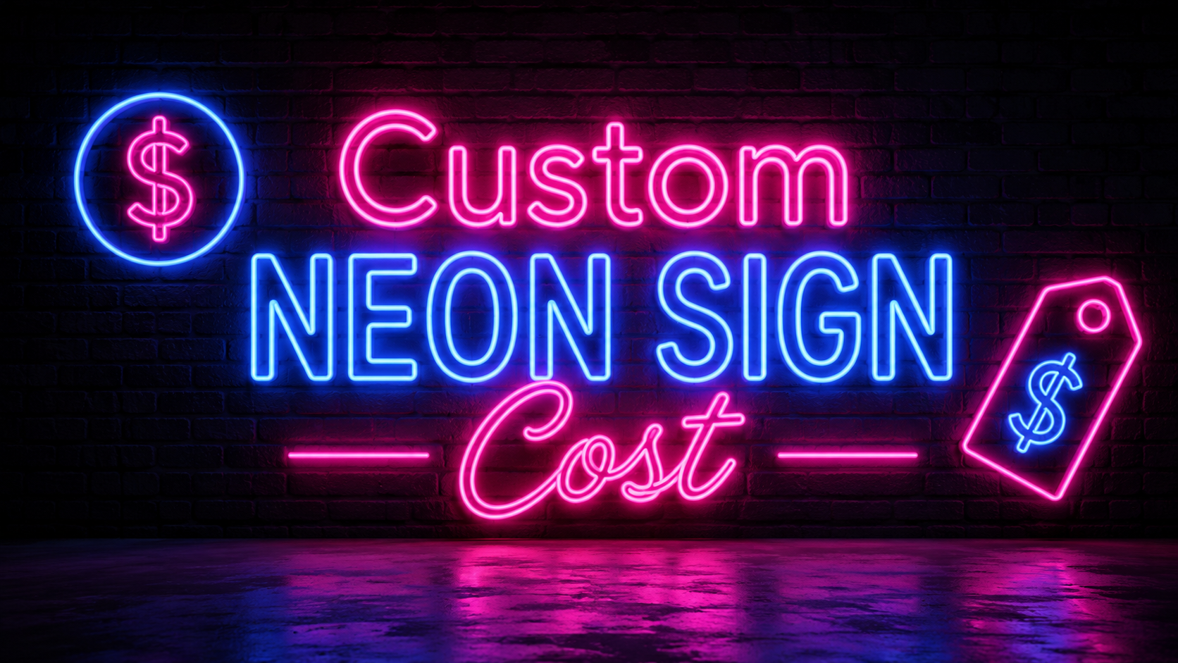 How Much Does a Custom Neon Sign Cost? 2026 Pricing Guide Image