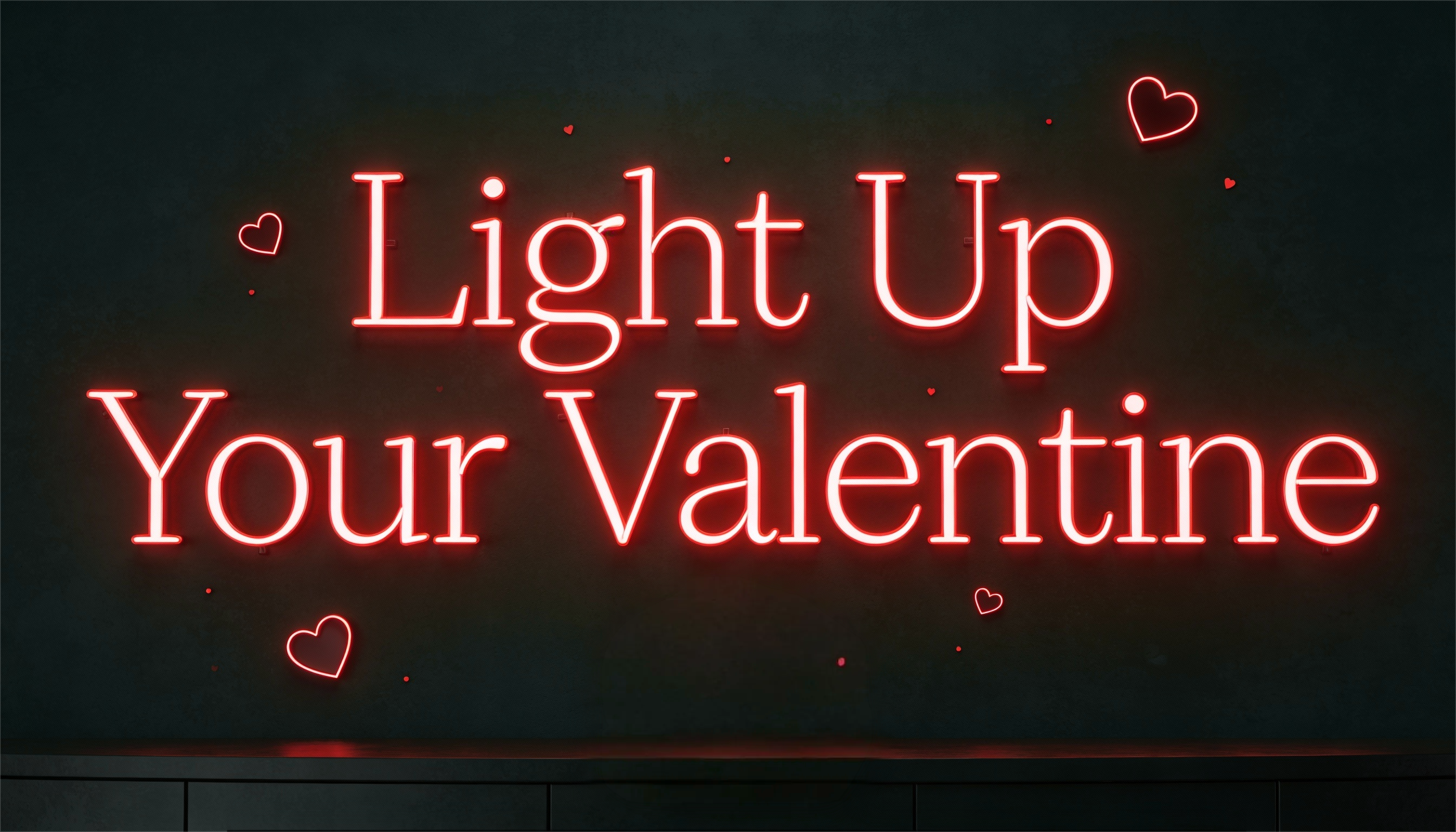 Light Up Your Valentine With Neon Sign | Romantic Gift Ideas Image