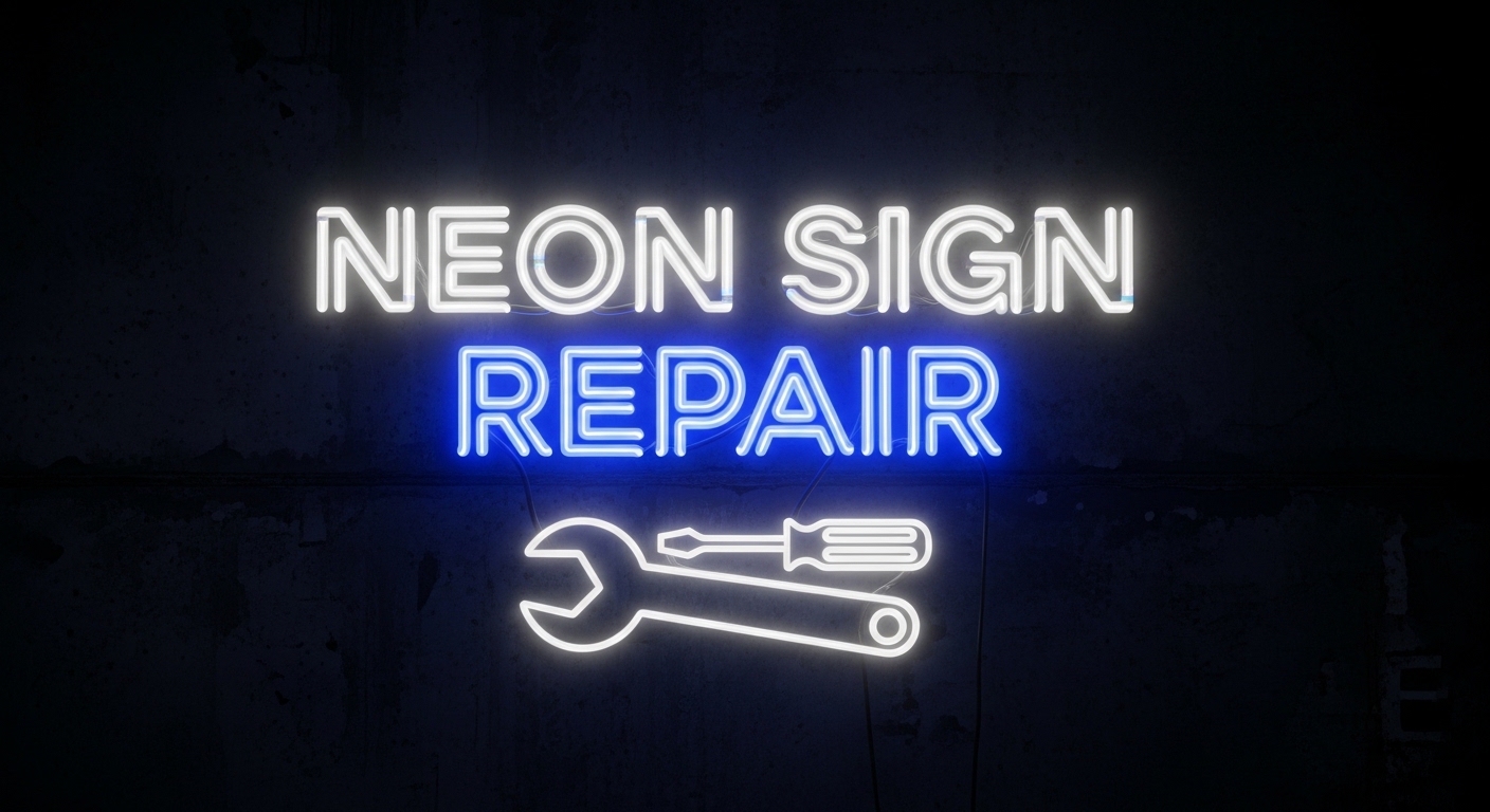 Neon Sign Repair | Fix Common Problems Like a Pro Fast Image