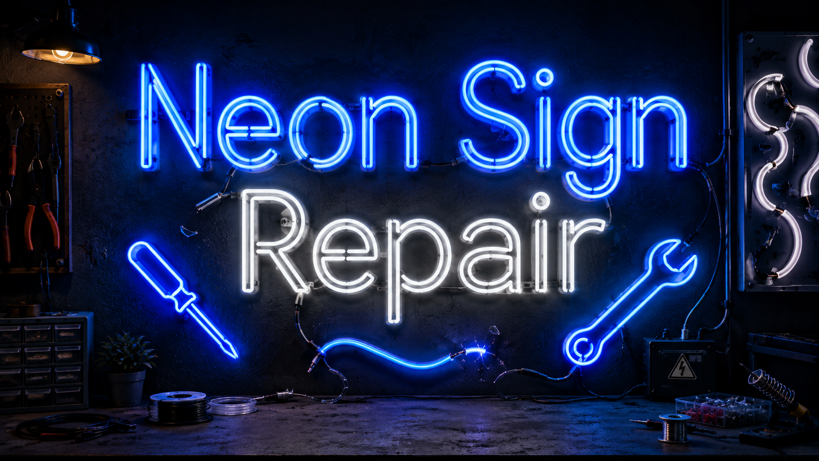 Neon Sign Repair | Fix Flickering, Dark Sections & More Image
