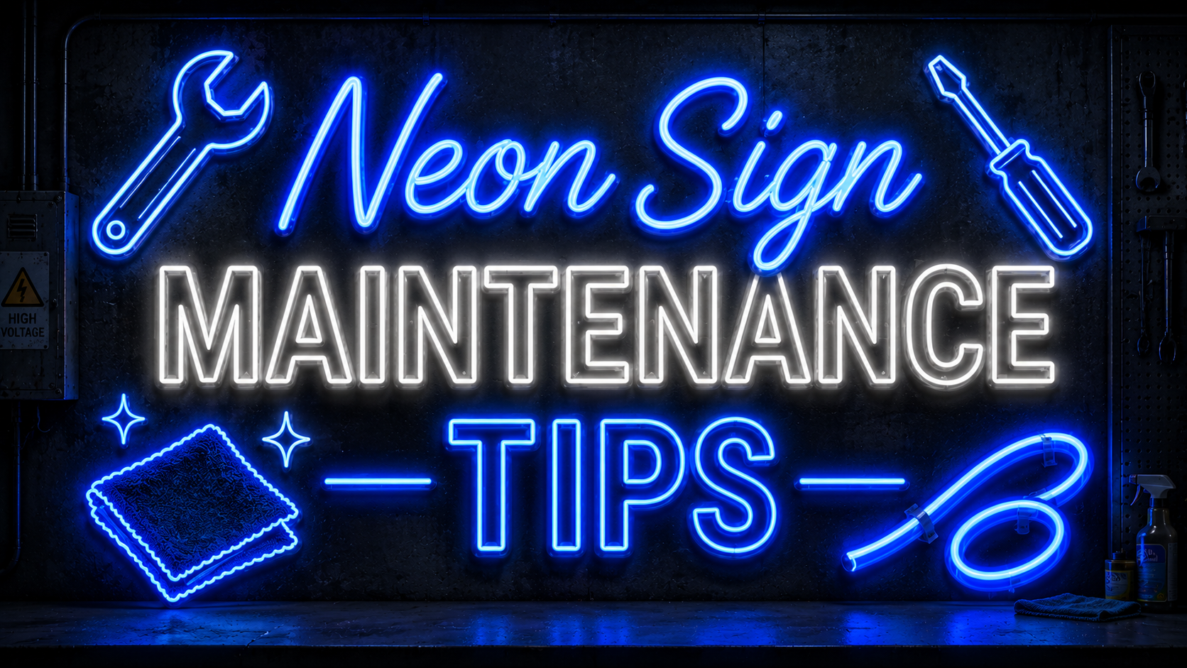 Neon Sign Maintenance Tips to Keep It Glowing Longer Image