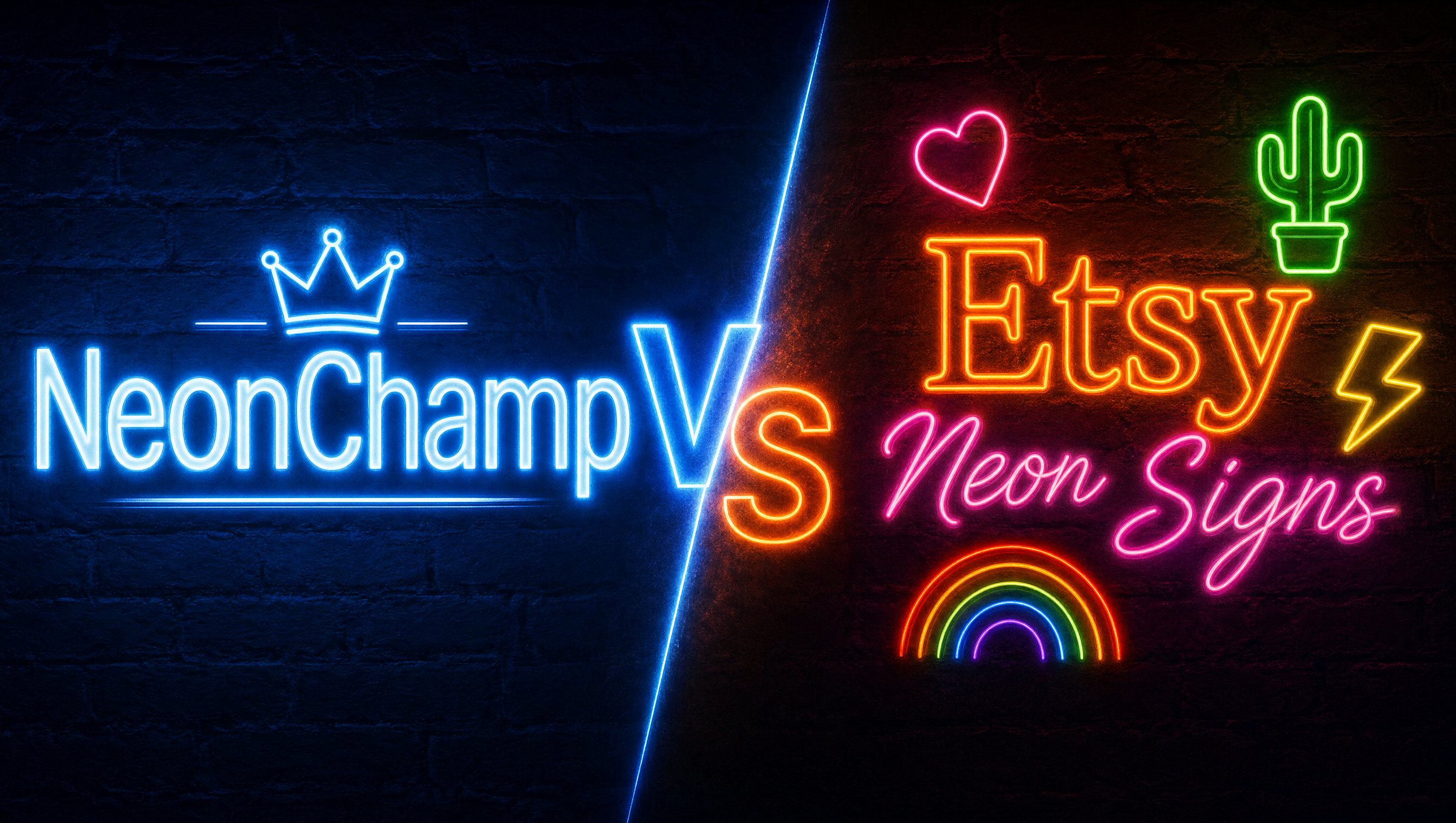 NeonChamp vs Etsy Neon Signs: Which Should You Trust? Image