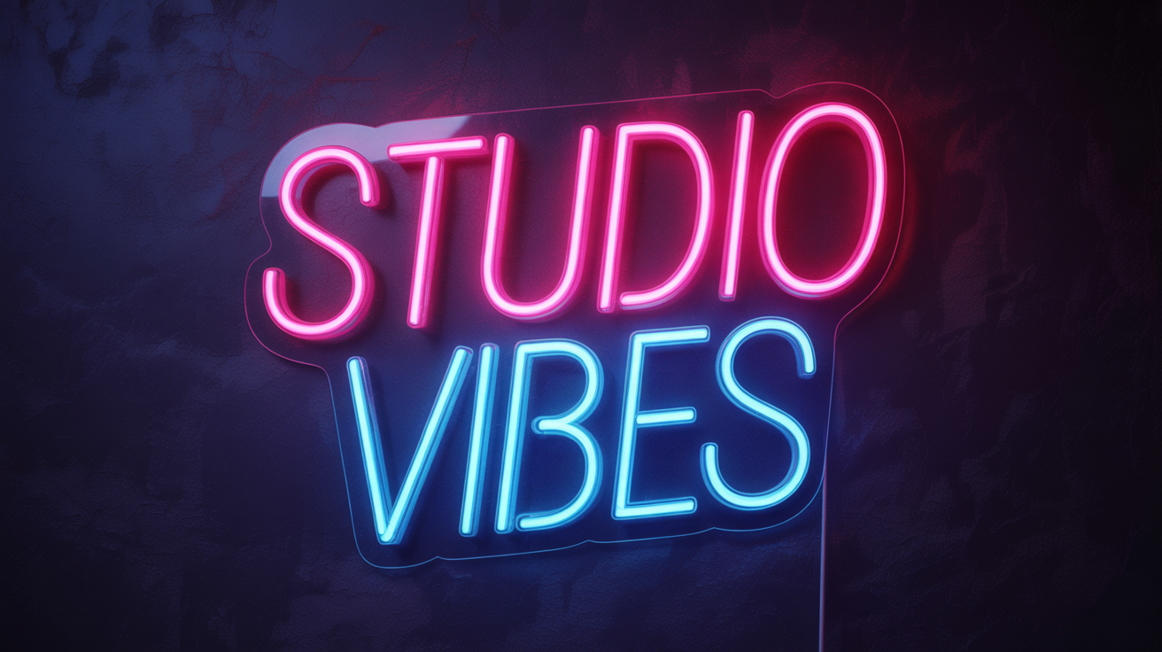 Studio Vibes: Neon Signs for Creative Workspaces Image