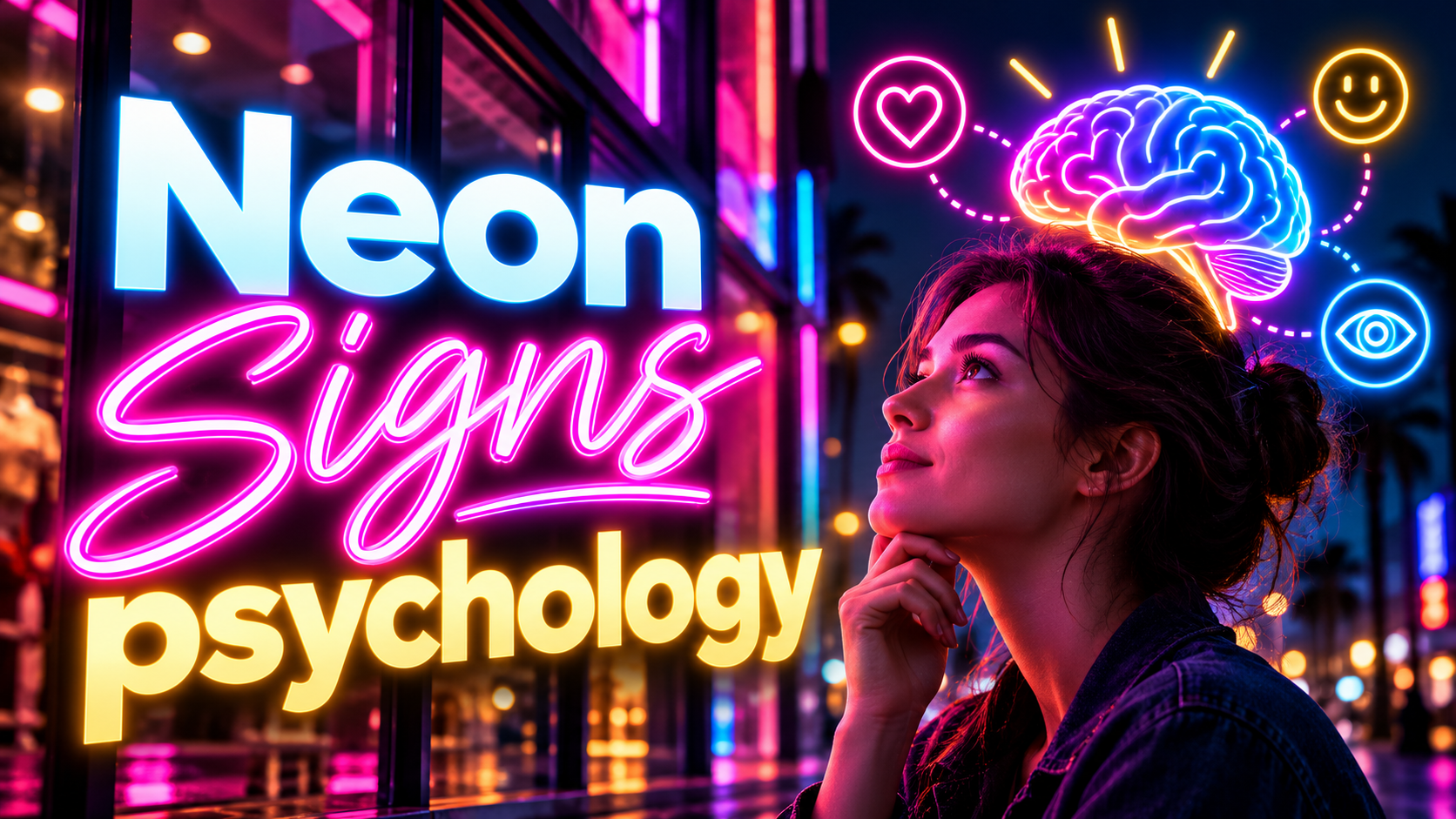 Neon Signs Psychology: What Each Neon Color Makes You Feel Image