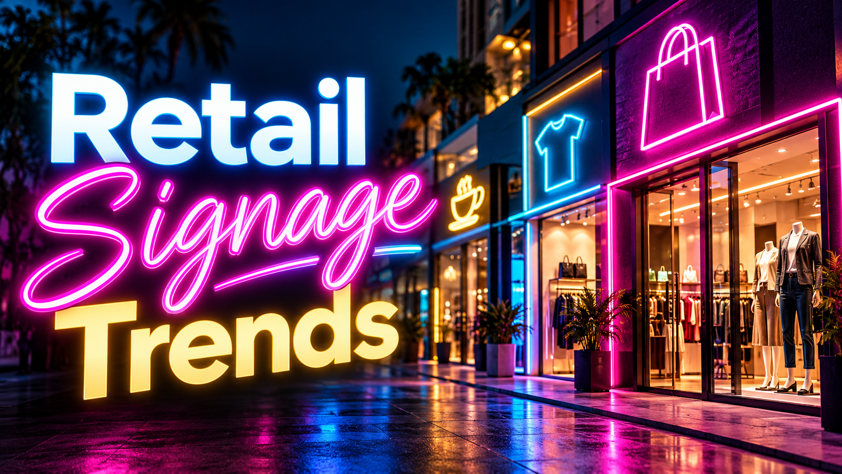 Retail Signage Trends : Ideas, Displays and Strategies Image
