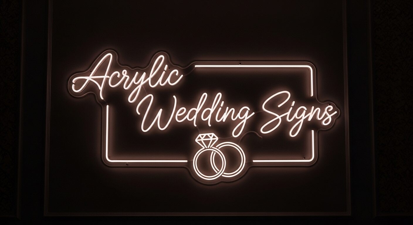 Where to Buy Acrylic Signs for Wedding Decor in 2026 Image