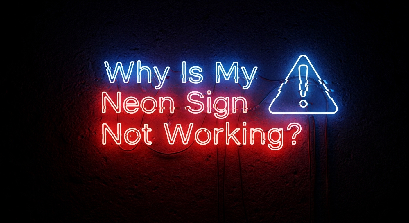 Why Is My Neon Sign Not Working? Common Fixes Explained Image