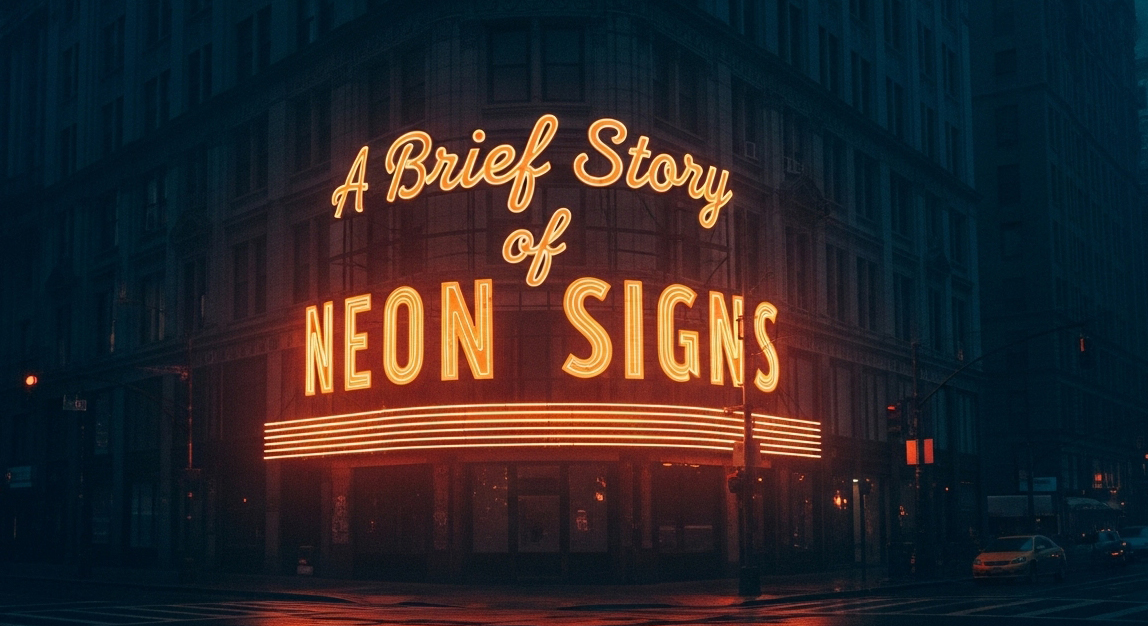 What Is the Brief Story of Neon Signs From Past to Present? Image