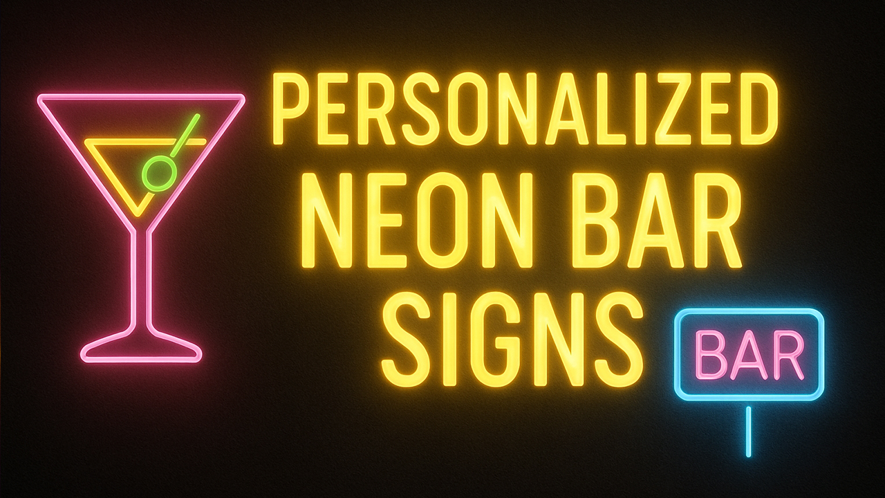 BUY Personalized Neon Bar Signs on VitalNeon | UPDATED 2026 Image