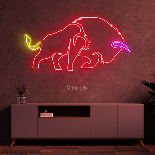 Buy American Bison LED Neon Sign Buy American Bison LED Neon Sign