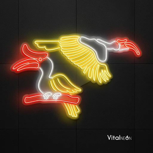 Buy Artistic Bird LED Neon Sign | Custom Bird Neon Wall ArtSign