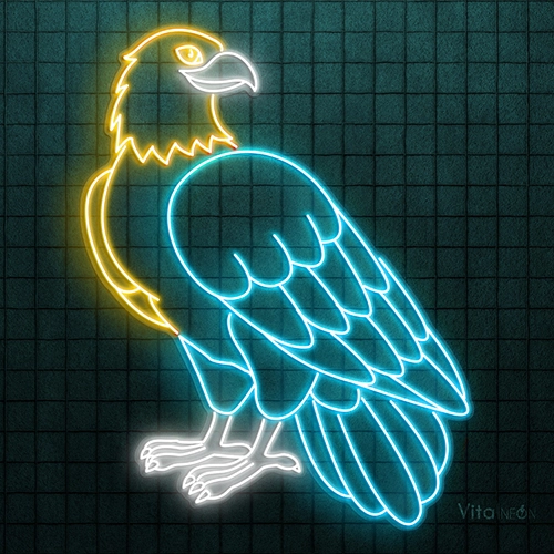 Bald Eagle Neon Sign
