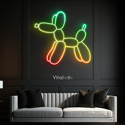 Buy Balloon Dog RGB Neon Sign