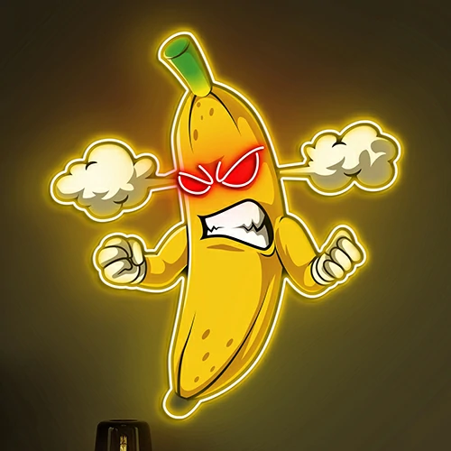 Buy Banana Rage Neon Artistic Neon Sign