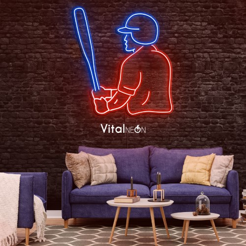 Buy Baseball Player Neon Sign Buy Baseball Player Neon Sign