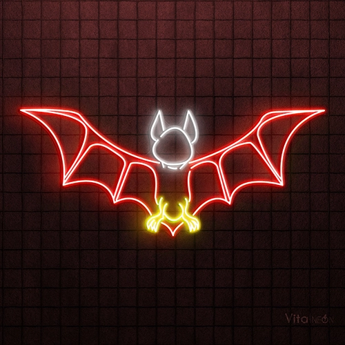 Bat Neon Sign