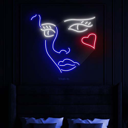 Buy Beauty Face Neon Sign