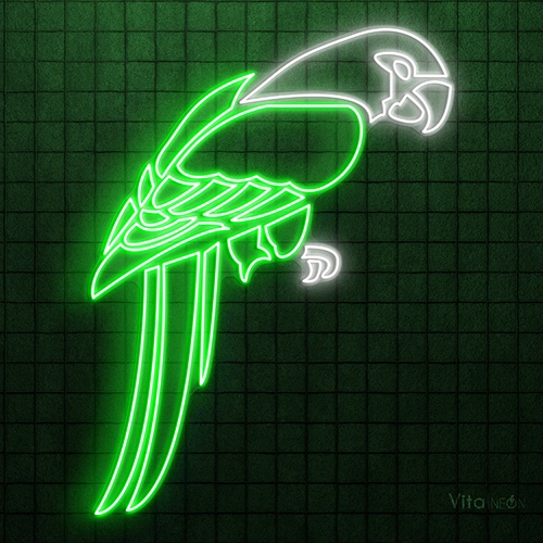 Big Parrot Neon Sign