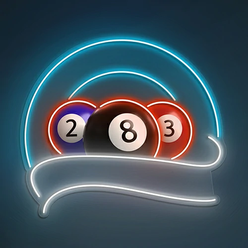 Billiards Artistic LED Neon Sign