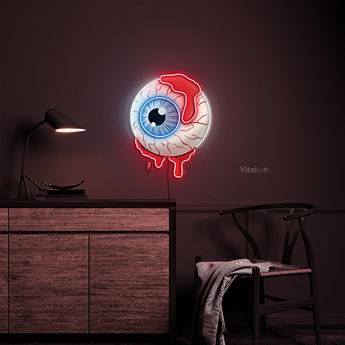 Buy Bloody Neon Eye Neon Sign