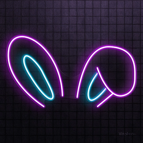 Bunny Ear Neon Sign