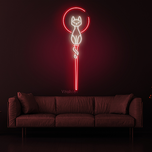 Buy Cat Wand Stick Neon Sign Buy Cat Wand Stick Neon Sign
