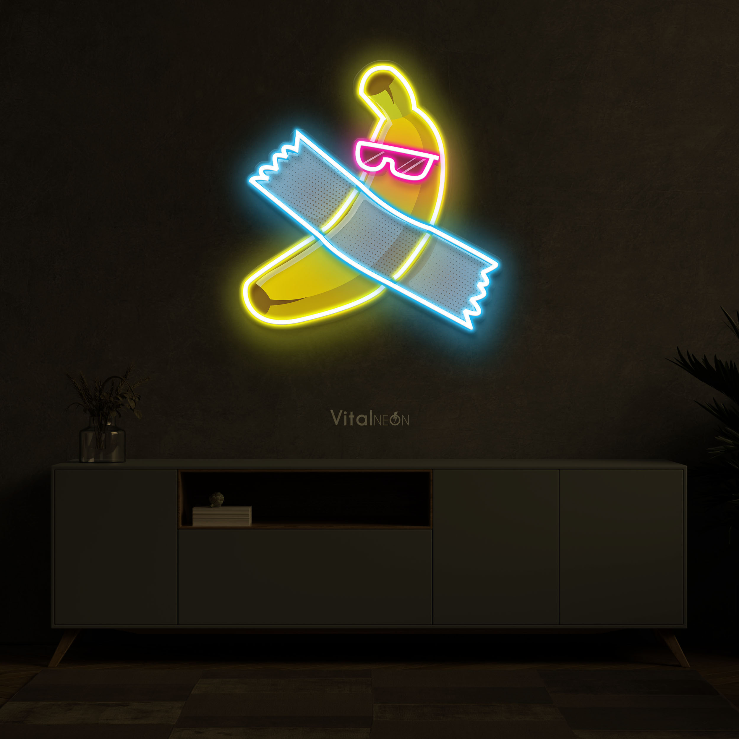 Cool Banana Neon Sign
