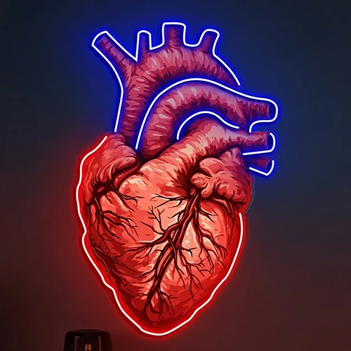 Custom Heart Artistic Neon Sign