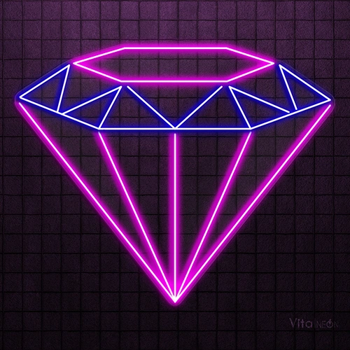 Diamond LED Neon Sign