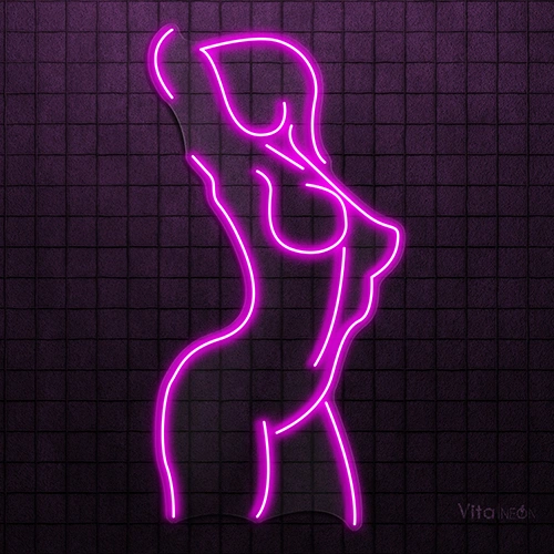 Female Pose LED Neon Sign