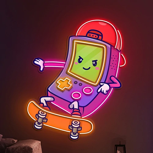 Gameboy Neon Sign