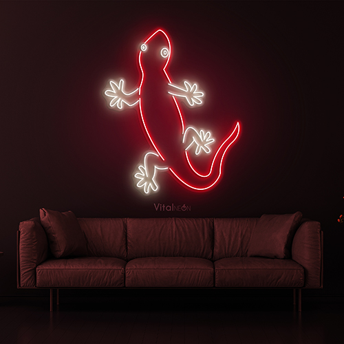 Gecko Neon Sign