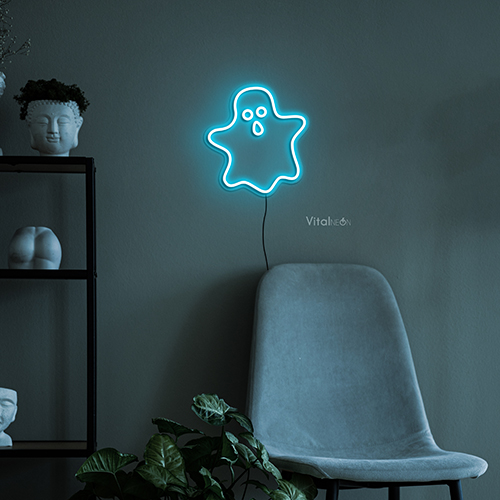 Ghost Mini Neon Sign