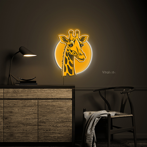 Buy Giraffe Artistic Neon Sign