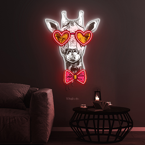Buy Giraffe Neon Sign
