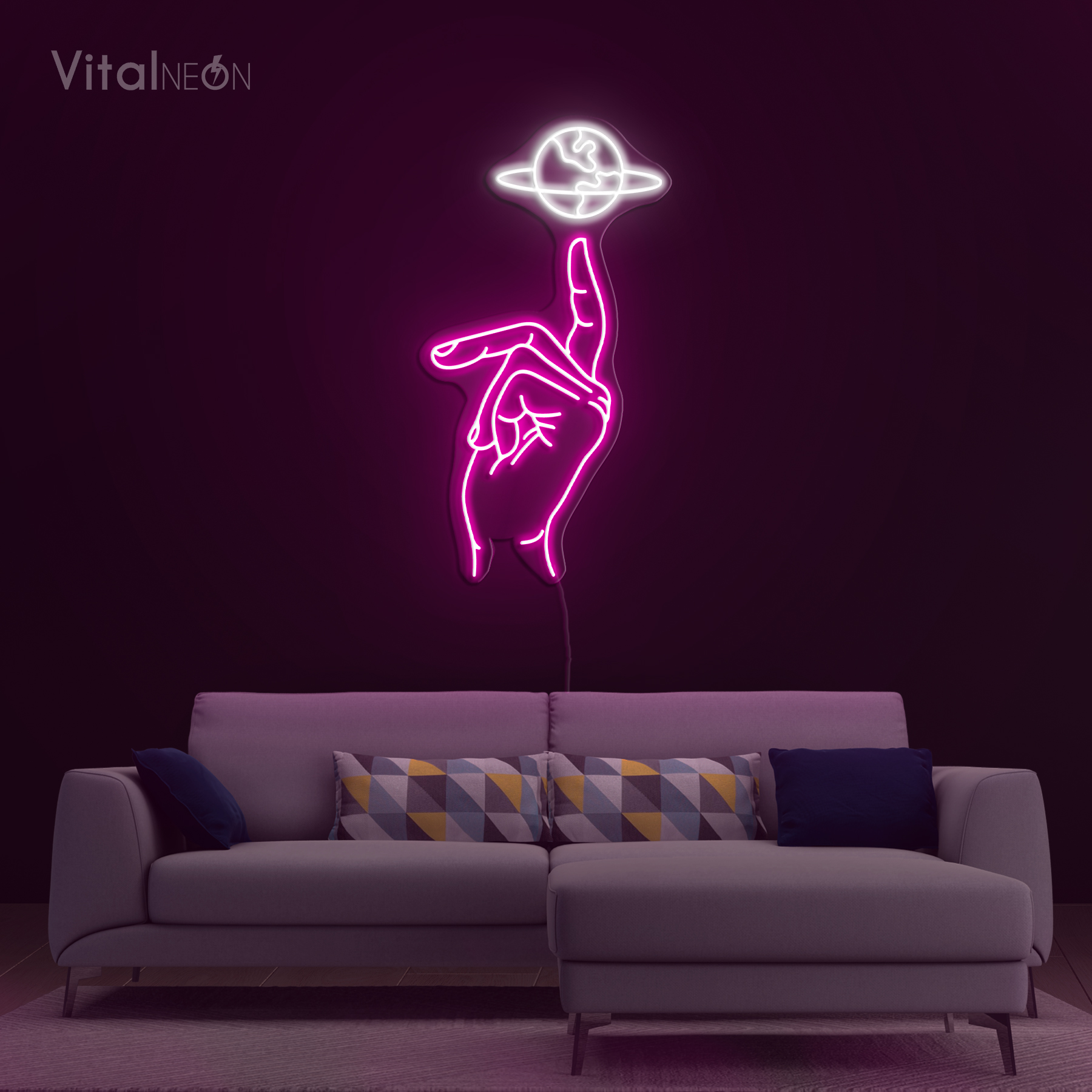 Buy Hand of Creation Neon Sign Buy Hand of Creation Neon Sign