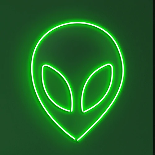 Buy Handmade Alien Neon Sign