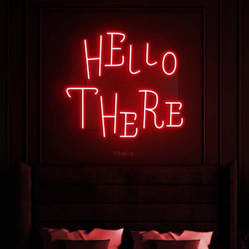 Hello There LED Neon Sign