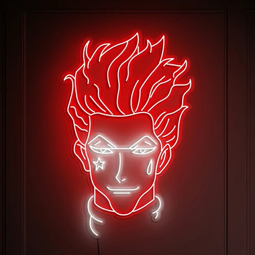 Buy Hisoka from Hunter X Hunter Anime Neon Sign