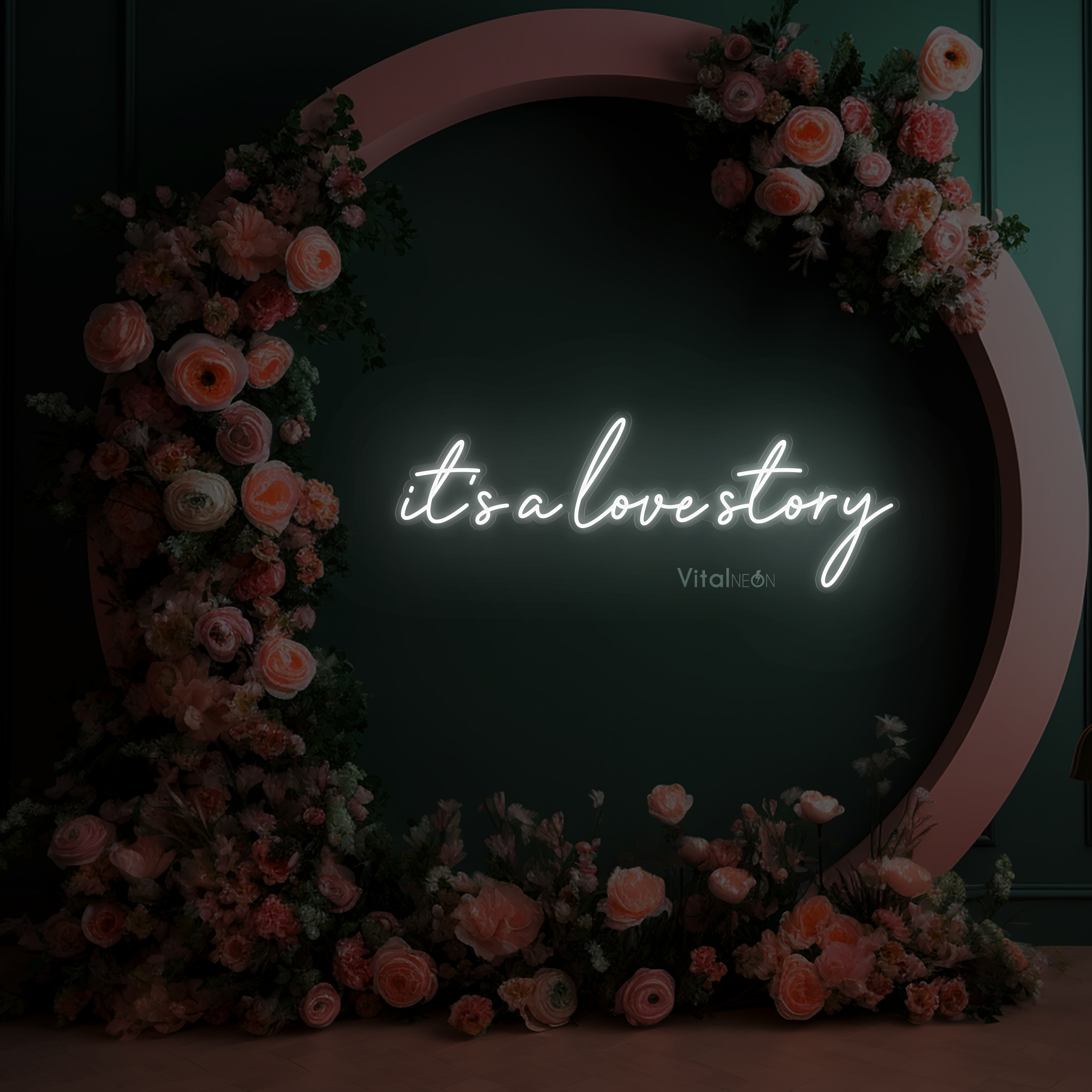 Buy It's a Love Story LED Neon Sign Buy It's a Love Story LED Neon Sign