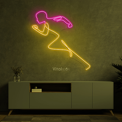 Buy Jogging Man Neon Sign