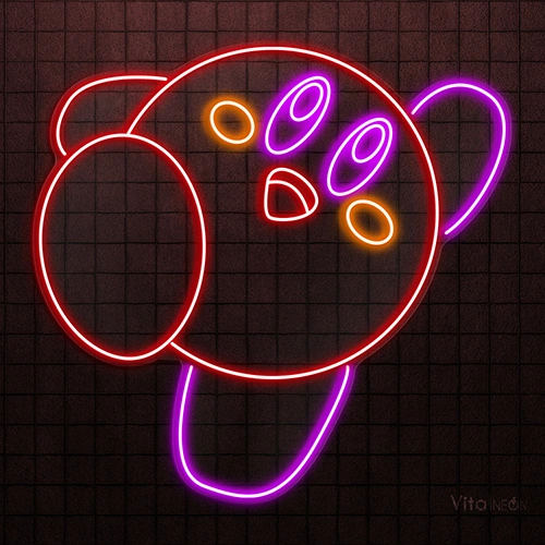 BUY Kirby Game Neon Sign for Gaming Room Decor 2026