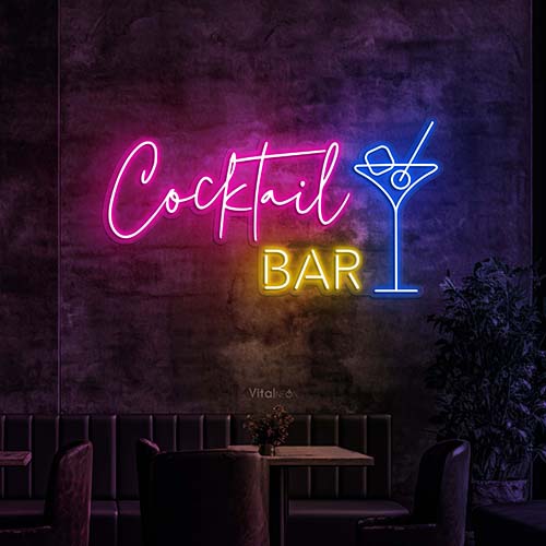 Buy Martini Cocktails Bar Neon Sign