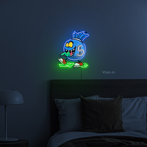 Buy Money Bag Artistic Neon Sign Buy Money Bag Artistic Neon Sign