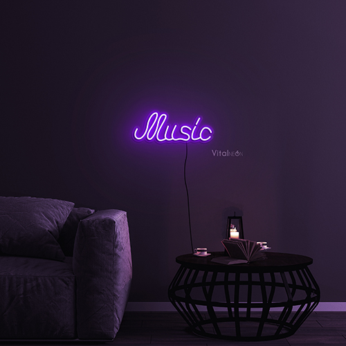 Music Neon Sign