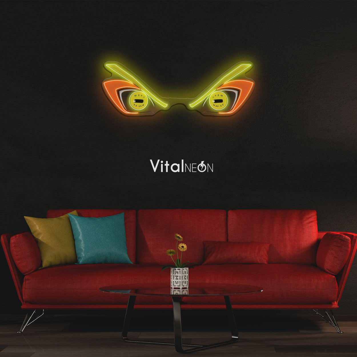 Buy Naruto Sage Mode Eye Neon Sign