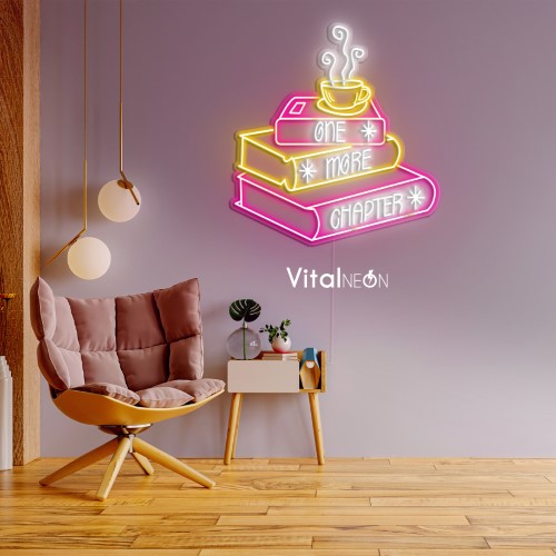 Buy One More Chapter Neon Sign