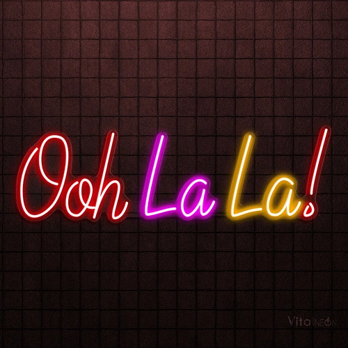 Ooh Lala LED Neon Sign